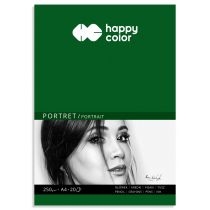 Happy. Color. Blok. PORTRET, ART, A4, 250g, 20 arkuszy 20 kartek