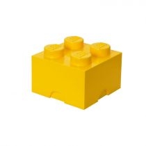 Pojemnik klocek. LEGO Brick 4 Żółty