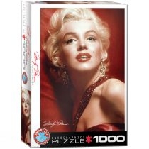 Puzzle 1000 el. Marilyn. Monroe czerwony portret. Eurographics