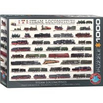 Puzzle 1000 el. Steam. Locomotives. Eurographics