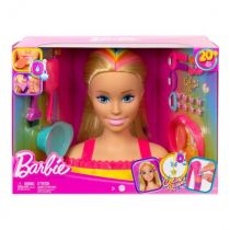 Barbie. Głowa do stylizacji. Blond włosy. HMD78 Mattel