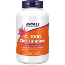 Now. Foods. C-1000 Zinc. Immune. Suplement diety 180 kaps.