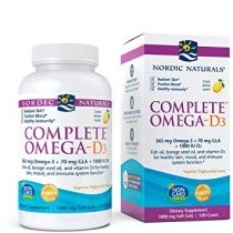 Nordic. Naturals. Complete. Omega-D3 Suplement diety 120 kaps.