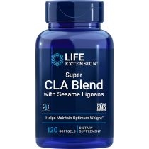 Life. Extension. Super. CLA Blend with. Sesame. Lignans. Suplement diety 120 kaps.