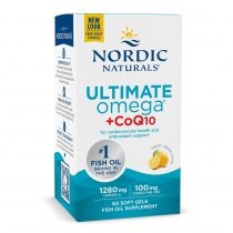 Nordic. Naturals. Ultimate. Omega + Co. Q10 Suplement diety 60 kaps.