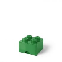 Szuflada klocek. LEGO Brick 4 Zielona