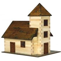 Składany. Drewniany. Model 3D - Kościół Walachia