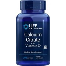 Life. Extension. Calcium. Citrate with. Vitamin. D Suplement diety 200 kaps.