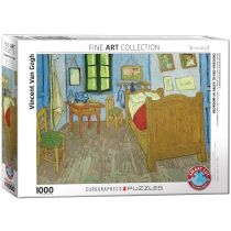 Puzzle 1000 el. Sypialnia w. Arles, Vincent van. Gogh. Eurographics