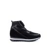 Damskie sneakersy wysokie czarne. Gabor 36.450.67