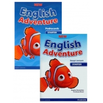 New. English. Adventure. Starter. Podręcznik + DVD i ćwiczenia do języka angielskiego