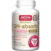 Jarrow. Formulas. Ubiquinol. QH-absorb 200 mg. Suplement diety 30 kaps.
