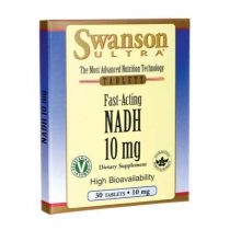 Swanson. NADH 10 mg. Suplement diety 30 tab.
