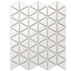 MOZAIKA CERAMICZNA TRIANGLE BLANKET SOFT CREMA BIAŁA