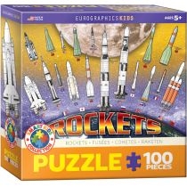 Puzzle 100 el. Smartkids. Rocket. Eurographics