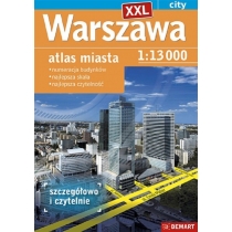 Warszawa. XXL atlas miasta