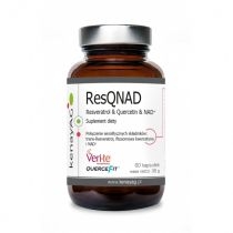 Kenay. Res. QNAD Resveratrol. Quercetin. NAD+ Suplement diety 60 kaps.