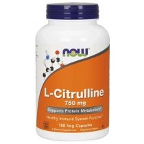 Now. Foods. L-Citrulline 750 mg. Suplement diety 180 kaps.