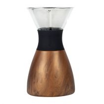 Asobu. Zaparzacz. Pourover. Insulated. Coffee. Maker. Wood 1000 ml