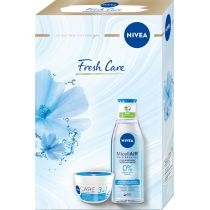 Nivea. Fresh. Care zestaw dla kobiet lekki krem do twarzy 3w1 + pielęgnujący płyn micelarny do cery normalnej i mieszanej 100 ml + 200 ml