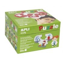 Puzzle dla dzieci - zawody 3+ Apli