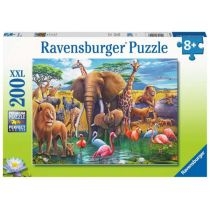 Puzzle 200 el. Dzikie zwierzęta. Ravensburger