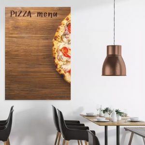 Tablica magnetyczna kredowa pizza menu 29