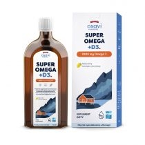 Osavi. Super. Omega + D3, 2900 mg. Omega 3 Suplment diety 968 g[=]