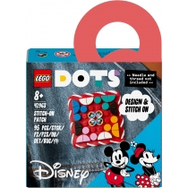 LEGO DOTS Myszka. Miki i. Myszka. Minnie — naszywka 41963