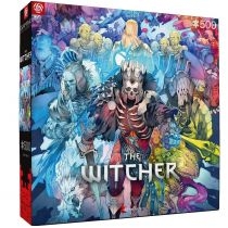 Puzzle 500 el. Gaming. Puzzle: The. Witcher. Monster. Faction. Good. Loot