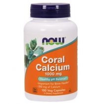 Now. Foods. Wapno. Koralowe (Coral. Calcium) - Wapno z. Koralowca 1000 mg. Suplement diety 100 kaps.
