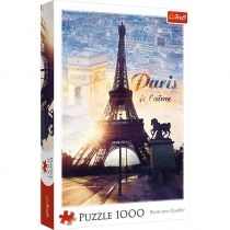 Puzzle 1000 el. Paryż o świcie. Trefl