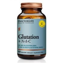 Doctor. Life. Glutation + N-A-C suplement diety 60 kaps.