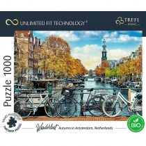 Puzzle 1000 el. Autumn in. Amsterdam, Netherlands. Trefl