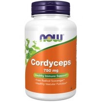 Now. Foods. Cordyceps 750 mg. Suplement diety 90 kaps.