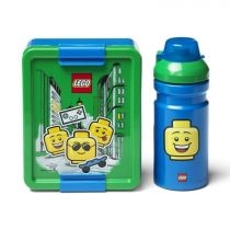 Lunchbox i bidon. LEGO Boy