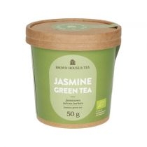 Brown. House & Tea. Jasmine. Green. Tea. Herbata sypana 50 g[=]