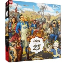 Puzzle. Gaming 1000 el. Fallout 25th. Anniversary. Good. Loot