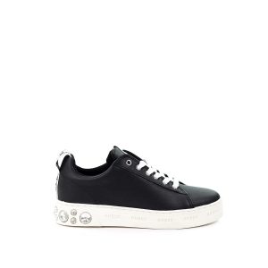 Damskie sneakersy czarne. GUESS FL6RV3 LEA12