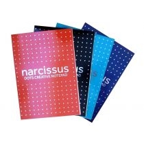 Blok. A5 Narcissus. Kropka 80 kartek