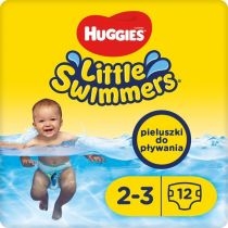 Huggies. Pieluchy do pływania 2-3 Little. Swimmers (3-8 kg) Zestaw 3 x 12 szt.