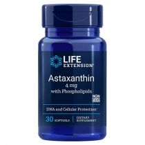 Life. Extension. Astaksantyna 4 mg i. Fosfolipidy. Suplement diety 30 kaps.