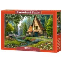 Puzzle 2000 el. Toadstool. Cottage. Castorland