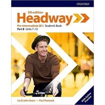 Headway 5th edition. Pre-Intermediate. Student's. Book. B with. Online. Practice