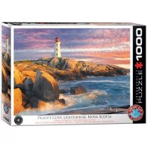 Puzzle 1000 el. Peggy's. Cove. Lighthouse. Eurographics