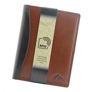 Skórzany męski portfel. EL FORREST 554-25 RFID
