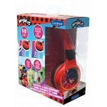 Składane słuchawki. Miraculous 2 w 1 Bluetooth i przewodowe z zabezpieczeniem głośności dla dzieci. HPBT010MI