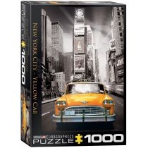 Puzzle 1000 el. Żółta taksówka w. Nowym. Jorku. Eurographics