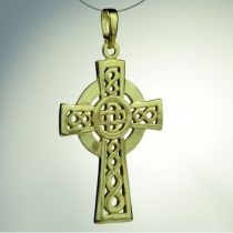 Sotis. Krzyż celtycki zwykły. Ag925 + Au 24kar, 7g
