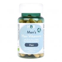 Holland & Barrett. Men's. Hair. Vitamins. Suplement diety 60 kaps.